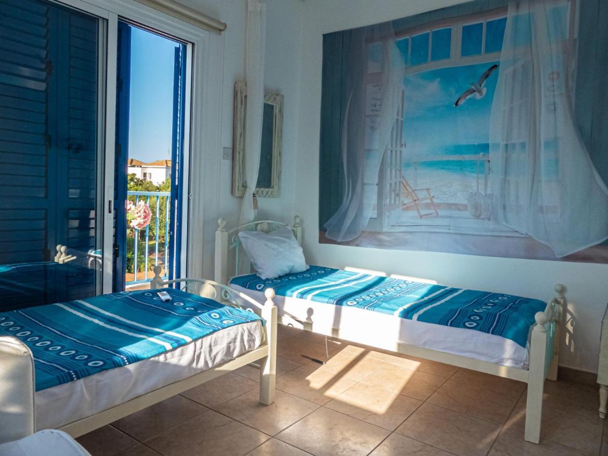 Greek Island Style 2 Bedroom Villa With Pool Next To The Sea Ларнака Экстерьер фото